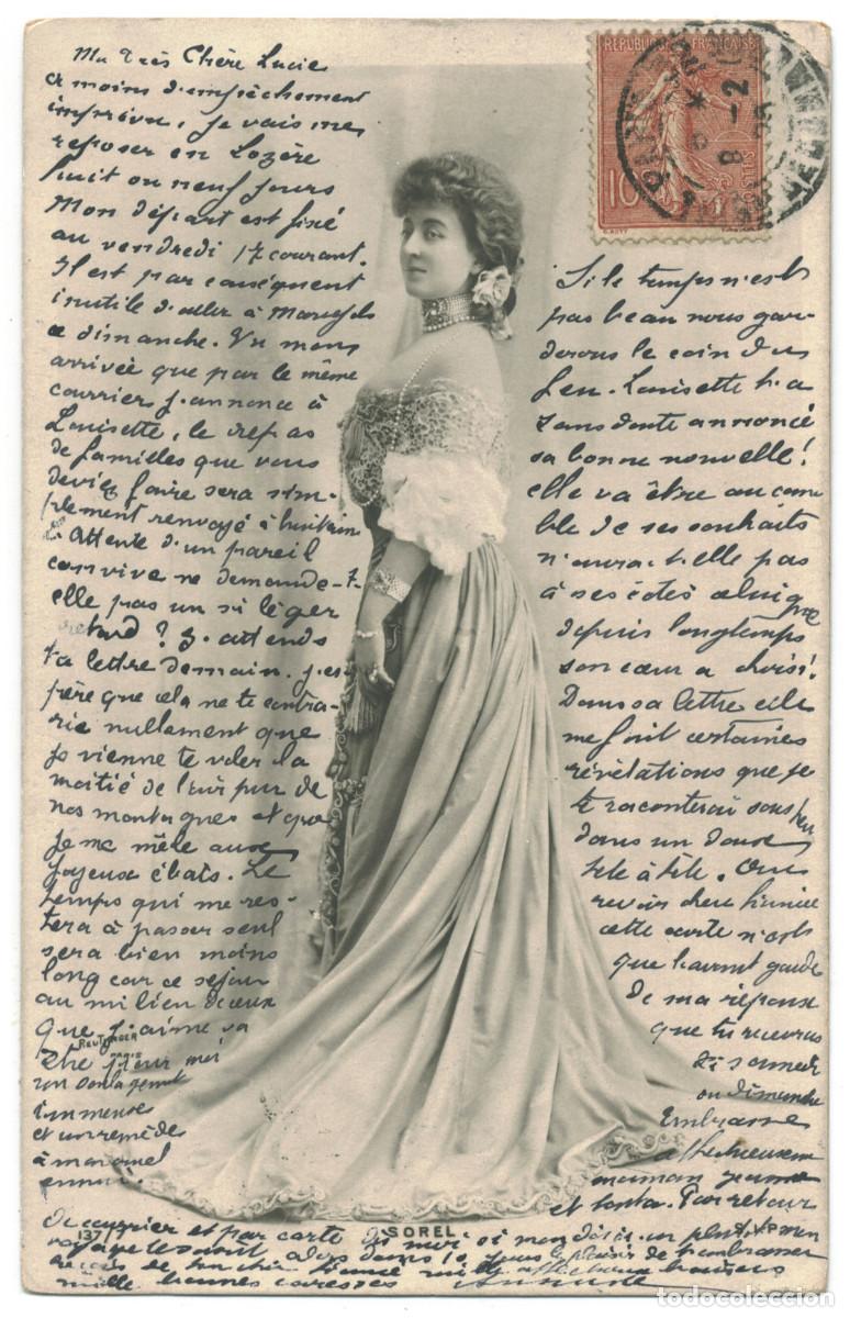 Cine: Actriz Belle &Eacute;poque SOREL, &Ccedil;&eacute;cile_SIP. 137-7. Photo Reutlinger