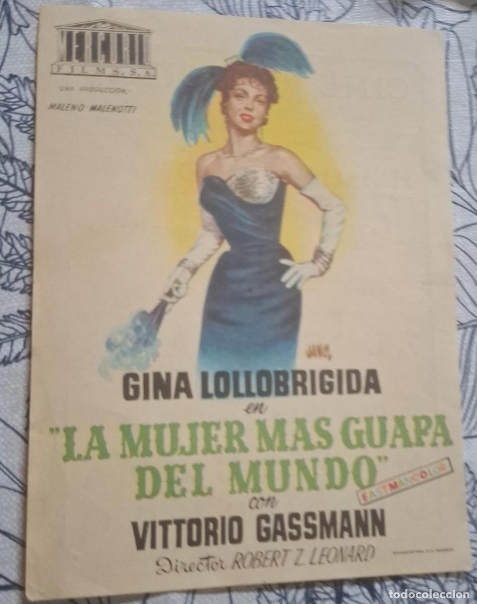 Cine: LA MUJER MAS GUAPA DEL MUNDO - PROGRAMA DE CINE