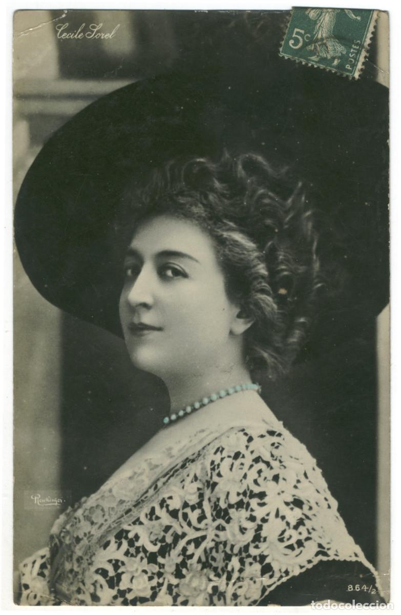 Cine: Actriz Belle &Eacute;poque SOREL, &Ccedil;&eacute;cile_Sin datos. 864-2. Photo Reutlinger