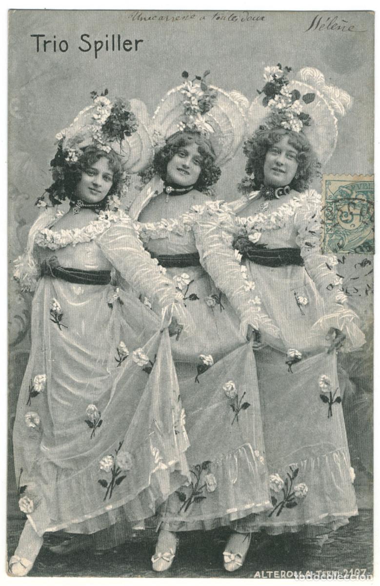Cine: Actriz Belle &Eacute;poque SPILLER, Trio_Alterocca Terni. 2107