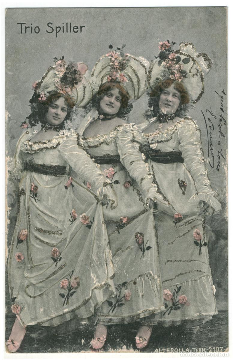 Cine: Actriz Belle &Eacute;poque SPILLER, Trio_Alterocca Terni. 2107