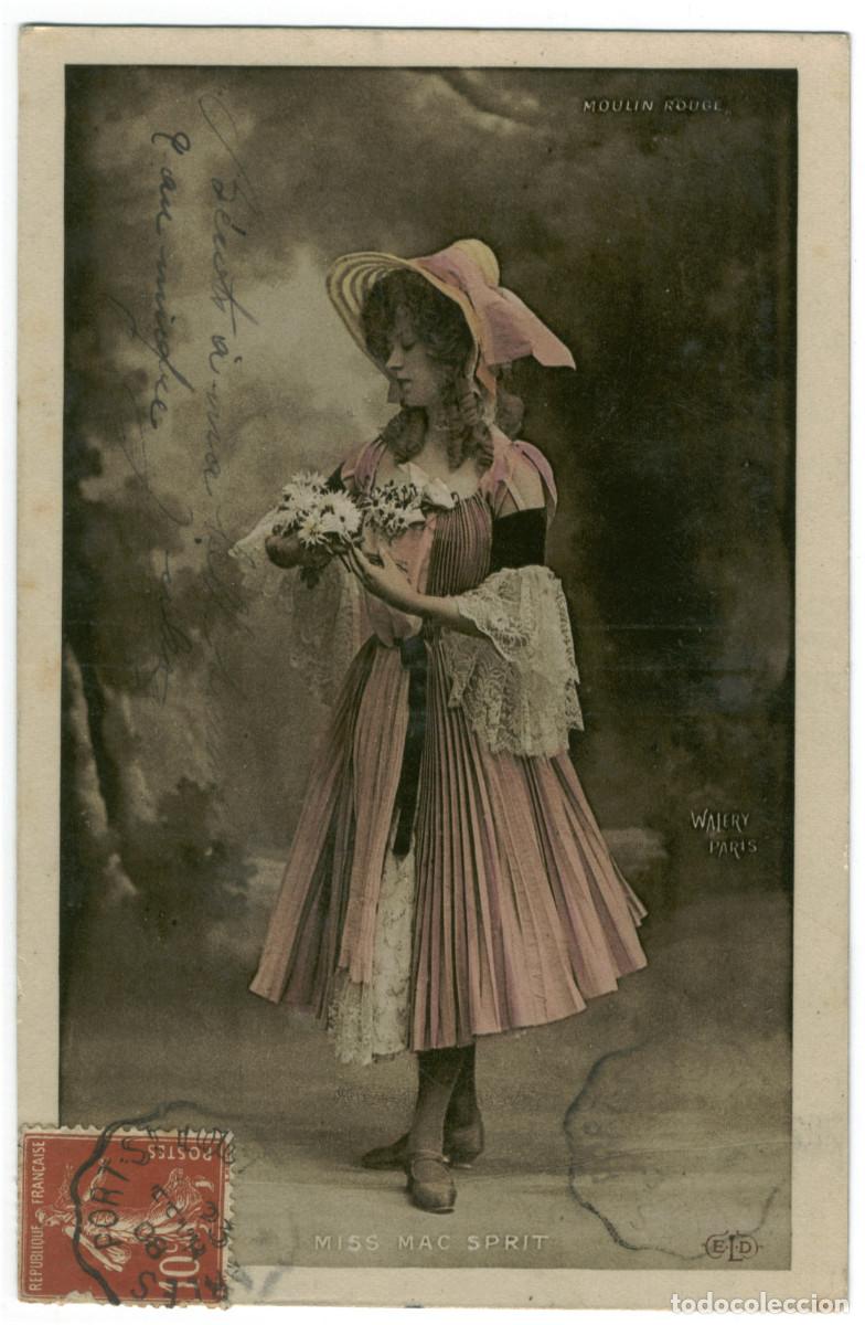 Cine: Actriz Belle &Eacute;poque SPRIT, Mac_ELD. Moulin Rouge. Photo Wal&eacute;ry