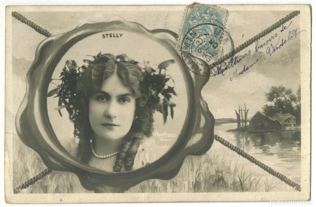 Cine: Actriz Belle &Eacute;poque STELLY_SIP. 1026. Photo Reutlinger