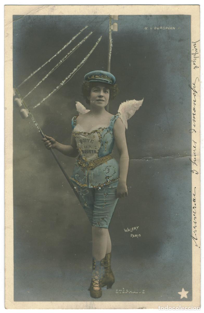 Cine: Actriz Belle &Eacute;poque ST&Egrave;PHANIE_&Eacute;toile. 587-24. Europ&eacute;en. Photo Wal&eacute;ry