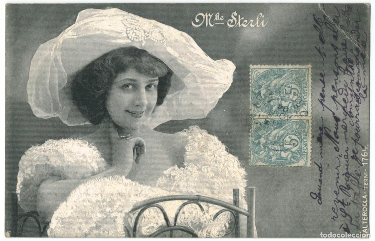 Cine: Actriz Belle &Eacute;poque STERLY_Alterocca Terni. 1764