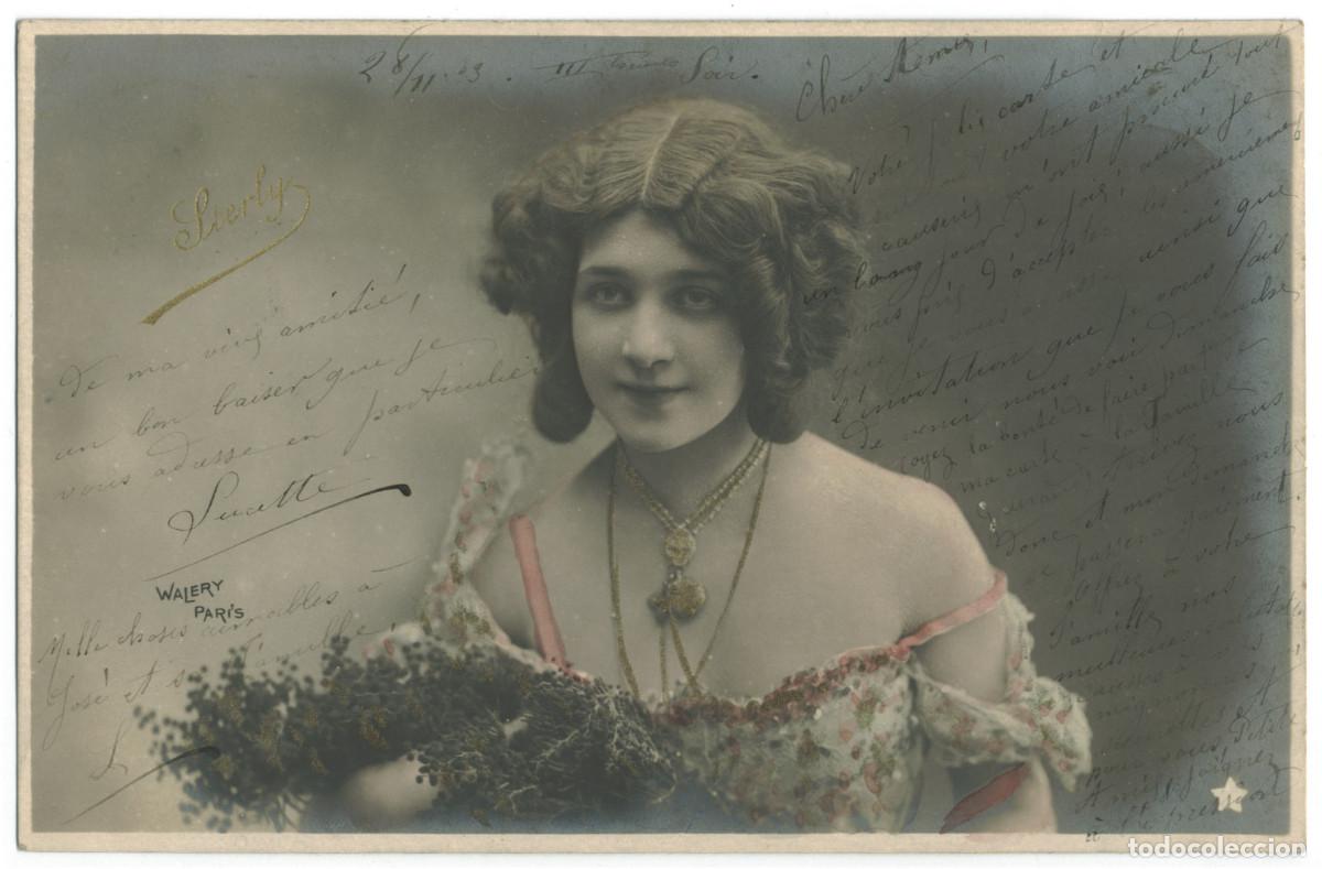 Cine: Actriz Belle &Eacute;poque STERLY_W &Eacute;toile. 619-30. Photo Wal&eacute;ry