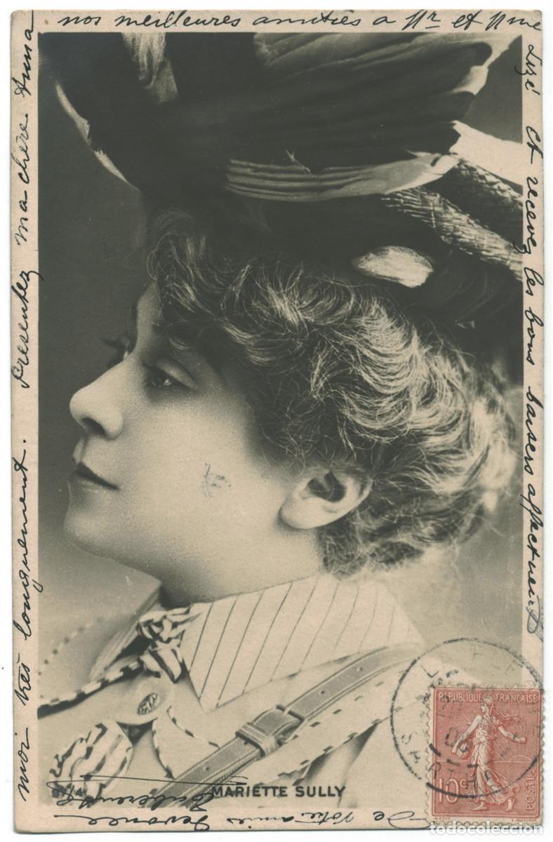 Foglietti di film di film antichi di cinema: Actriz Belle &Eacute;poque SULLY, Mariette_SIP. 97-4. Photo Reutlinger