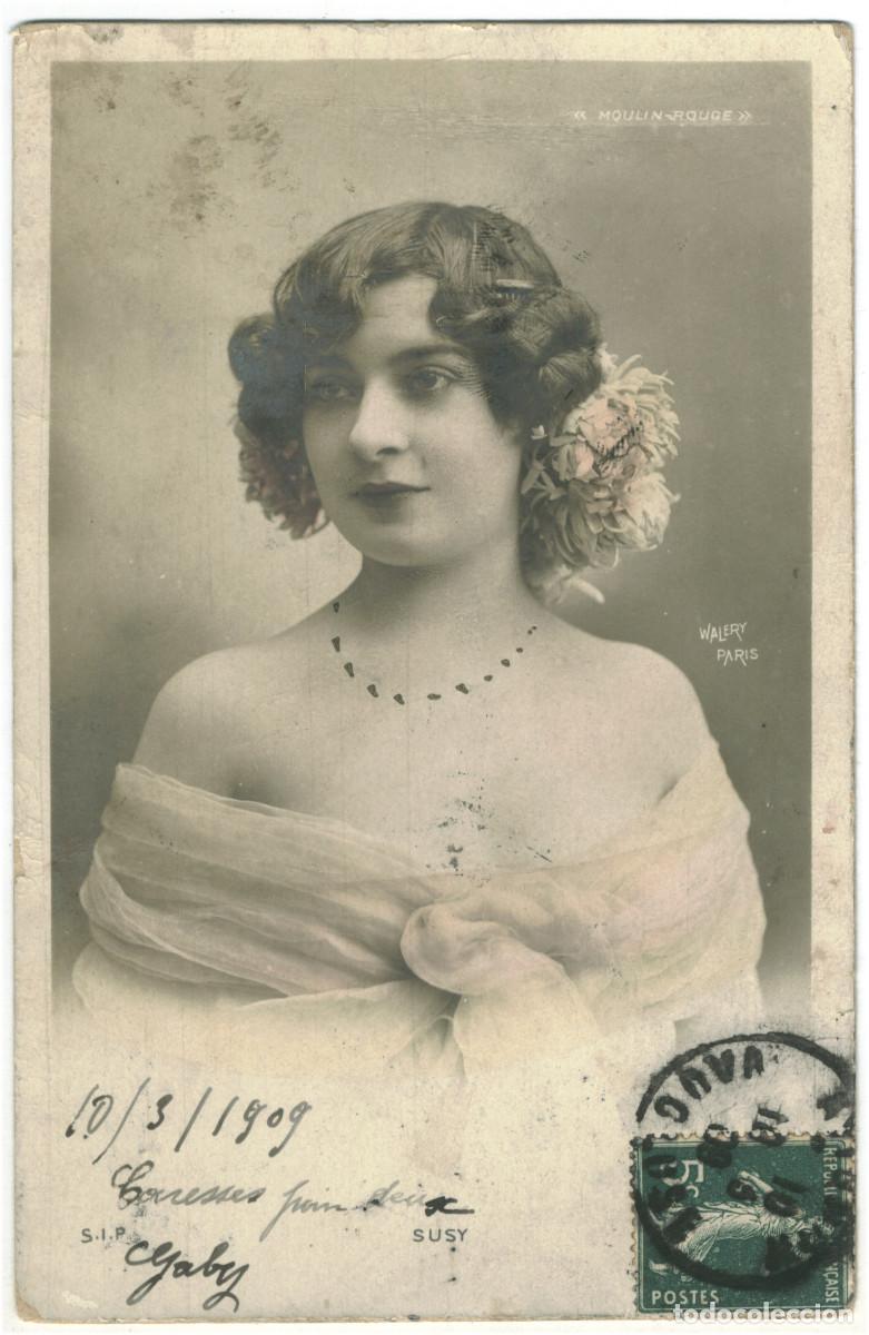 Cine: Actriz Belle &Eacute;poque SUSY_SIP. 5021. Moulin Rouge. Photo Wal&eacute;ry