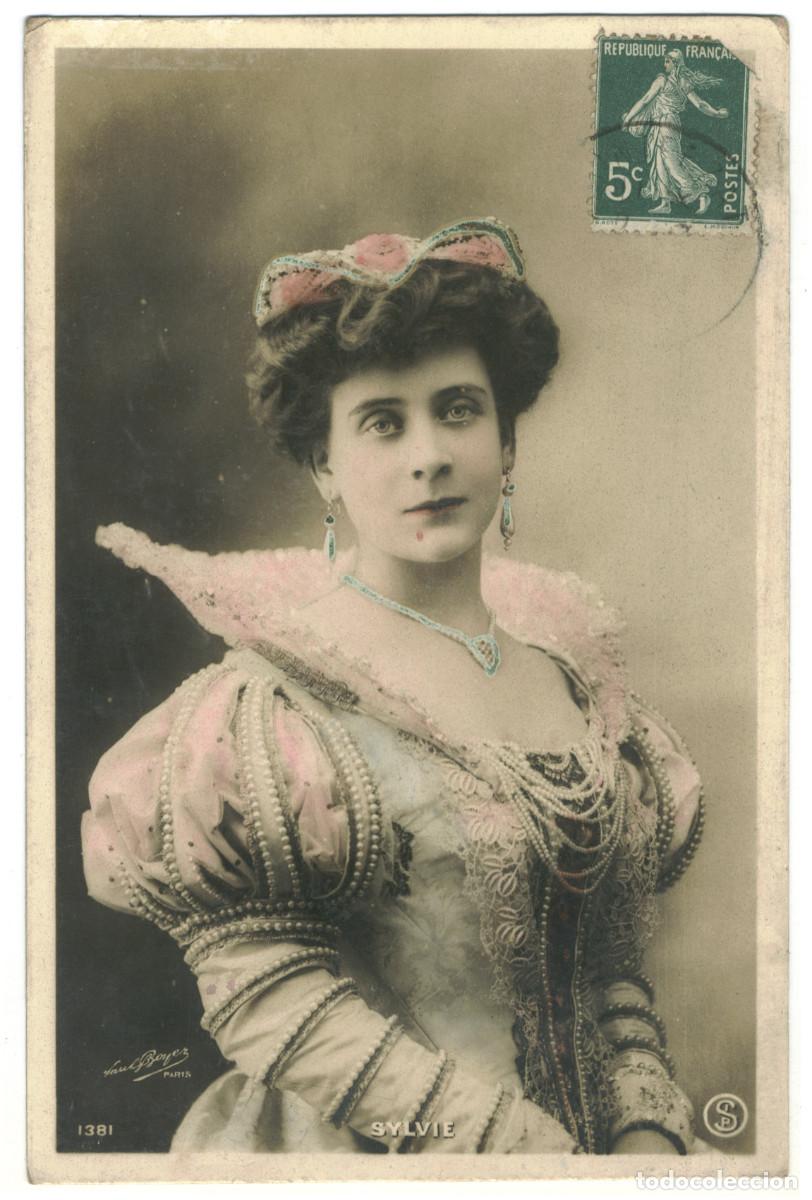 Cine: Actriz Belle &Eacute;poque SYLVIE_SIP. 1381. Photo Paul Boyer
