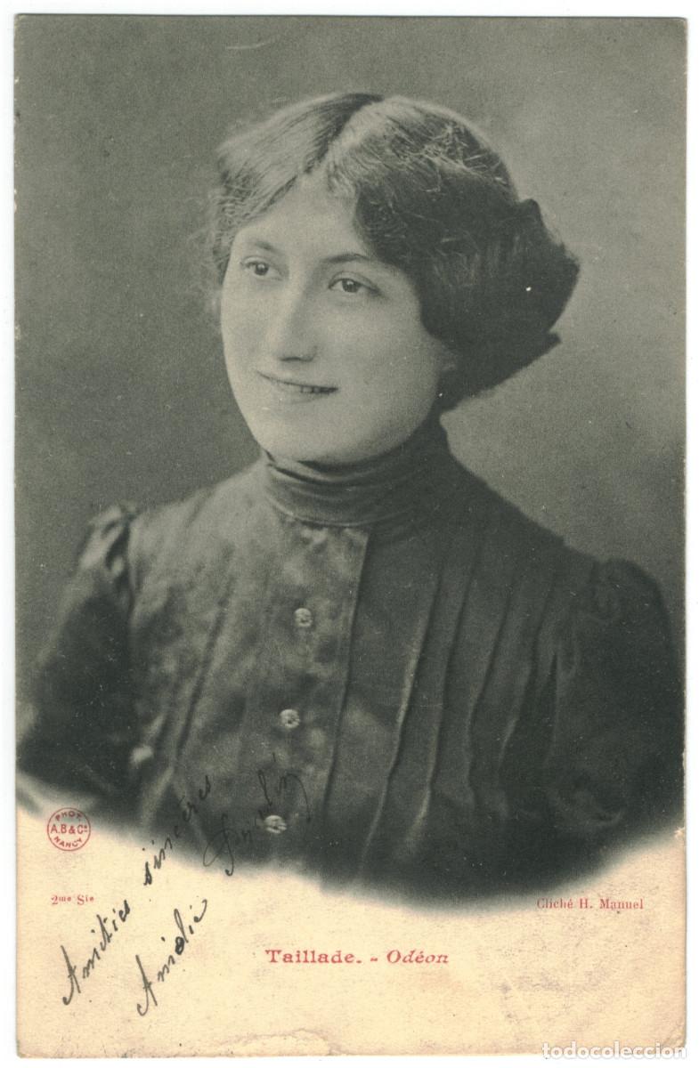 Cine: Actriz Belle &Eacute;poque TAILLADE_AB. 2. Photo H. Manuel