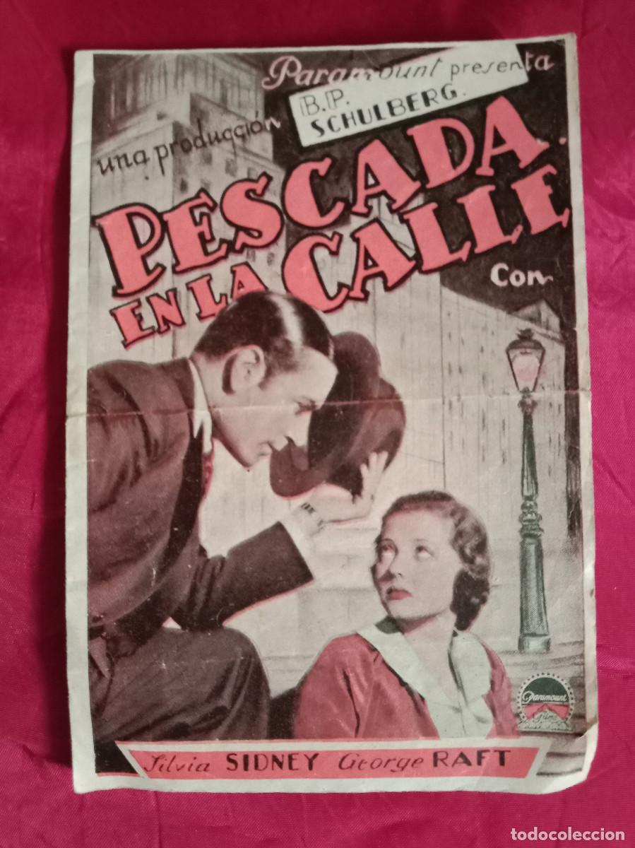 Cine: Pescada en la Calle - Programa Doble Paramount - Silvia Sidney & George Raft - Foto 1