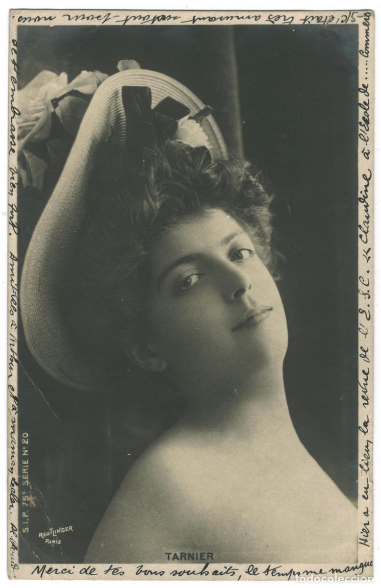 Cine: Actriz Belle &Eacute;poque TARNIER_SIP. 75-20. Photo Reutlinger