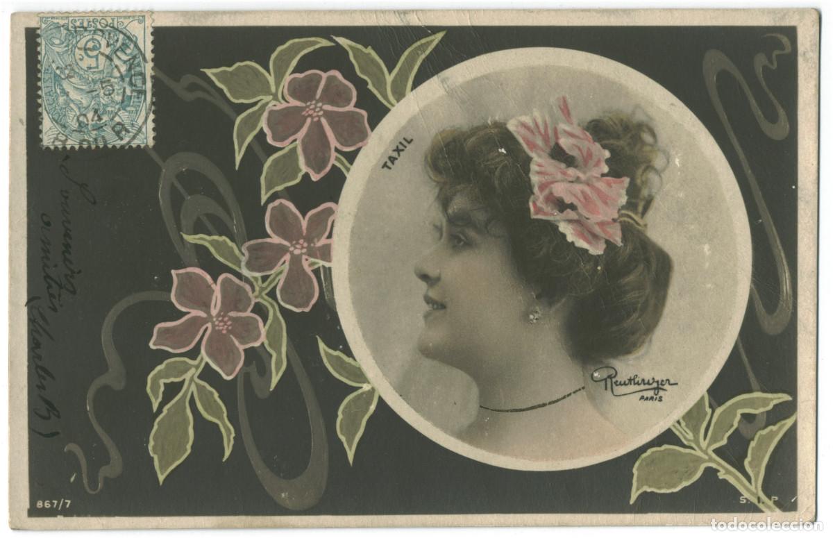 Cine: Actriz Belle &Eacute;poque TAXIL, L&eacute;a_SIP. 867-7. Photo Reutlinger