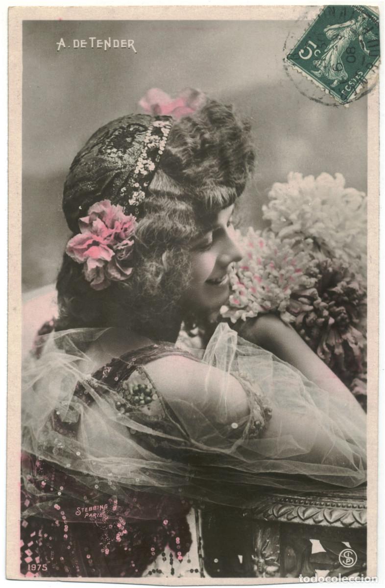 Cine: Actriz Belle &Eacute;poque TENDER, Alice de_SIP. 1975. Photo Stebbing