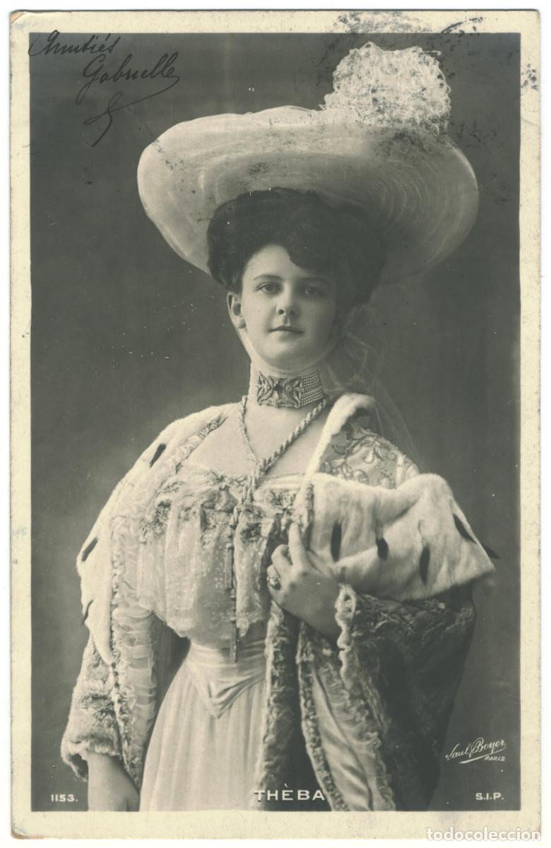Cine: Actriz Belle &Eacute;poque TH&Eacute;BA_SIP. 1153. Photo Paul Boyer