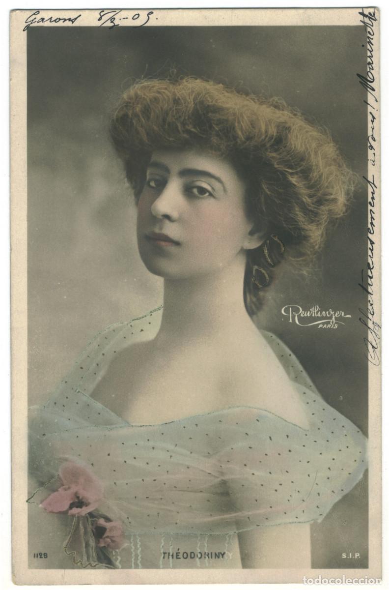 Cine: Actriz Belle &Eacute;poque TH&Eacute;ODORINY_SIP. 1128. Photo Reutlinger