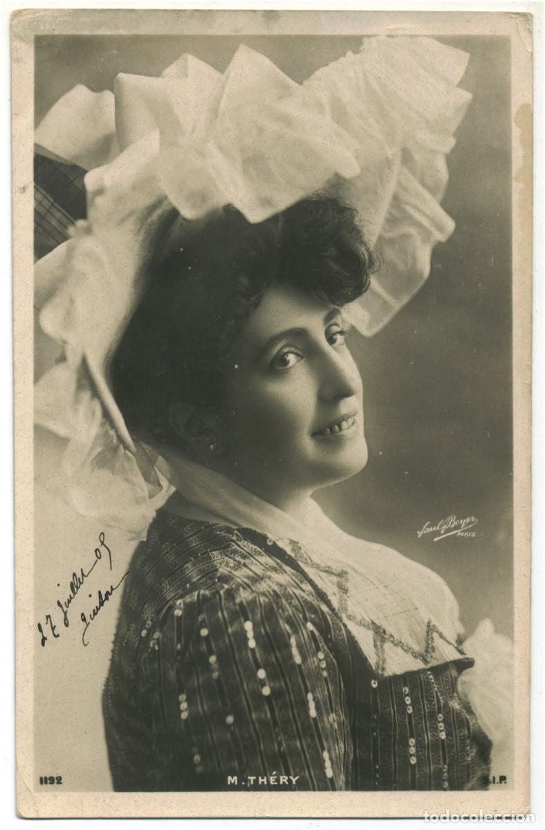 Cine: Actriz Belle &Eacute;poque TH&Eacute;RY, M._SIP. 1192. Photo Paul Boyer