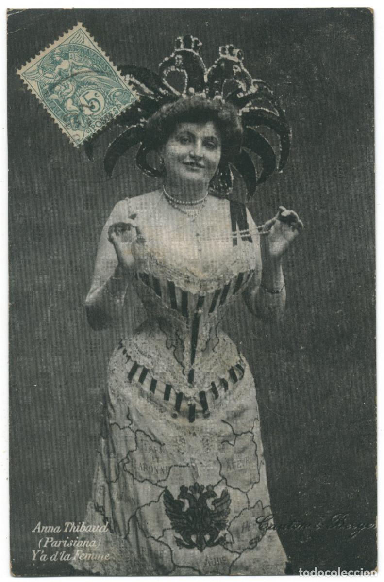 Cine: Actriz Belle &Eacute;poque THIBAUD, Anna_Cautin & Berger. In Y'a d'la Femme, at Parisiana