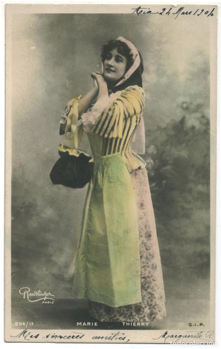 Cine: Actriz Belle &Eacute;poque THIERRY, Marie_SIP. 894-17. Photo Reutlinger