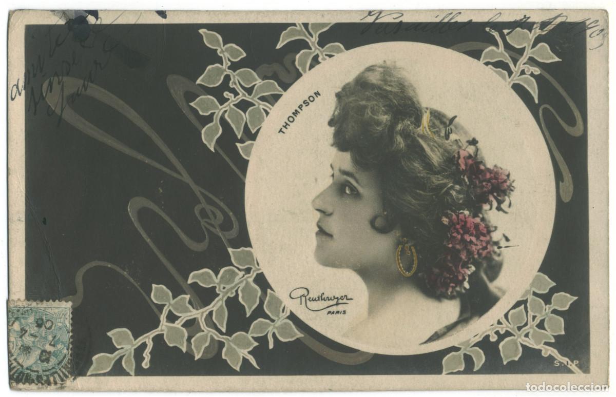 Cine: Actriz Belle &Eacute;poque THOMPSON_SIP. Ilegible-5. Photo Reutlinger