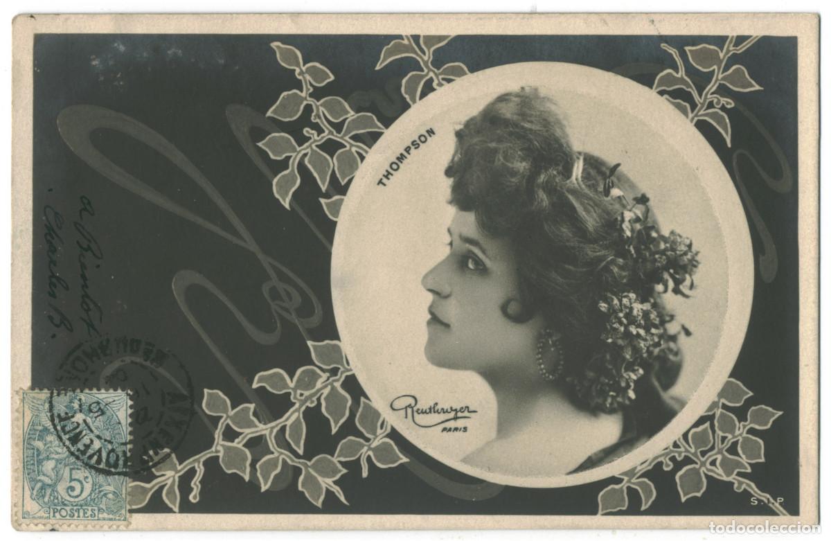 Cine: Actriz Belle &Eacute;poque THOMPSON_SIP. Ilegible-5. Photo Reutlinger