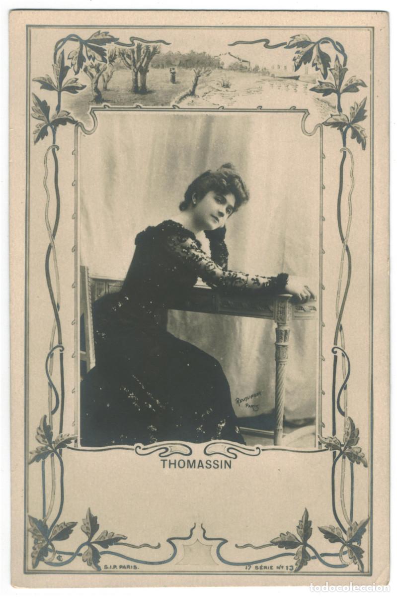 Cine: Actriz Belle &Eacute;poque THOMASSIN_SIP. 17-13. Photo Reutlinger
