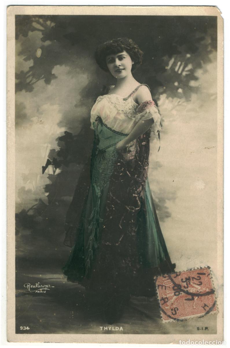Cine: Actriz Belle &Eacute;poque THYLDA_SIP. 934. Photo Reutlinger