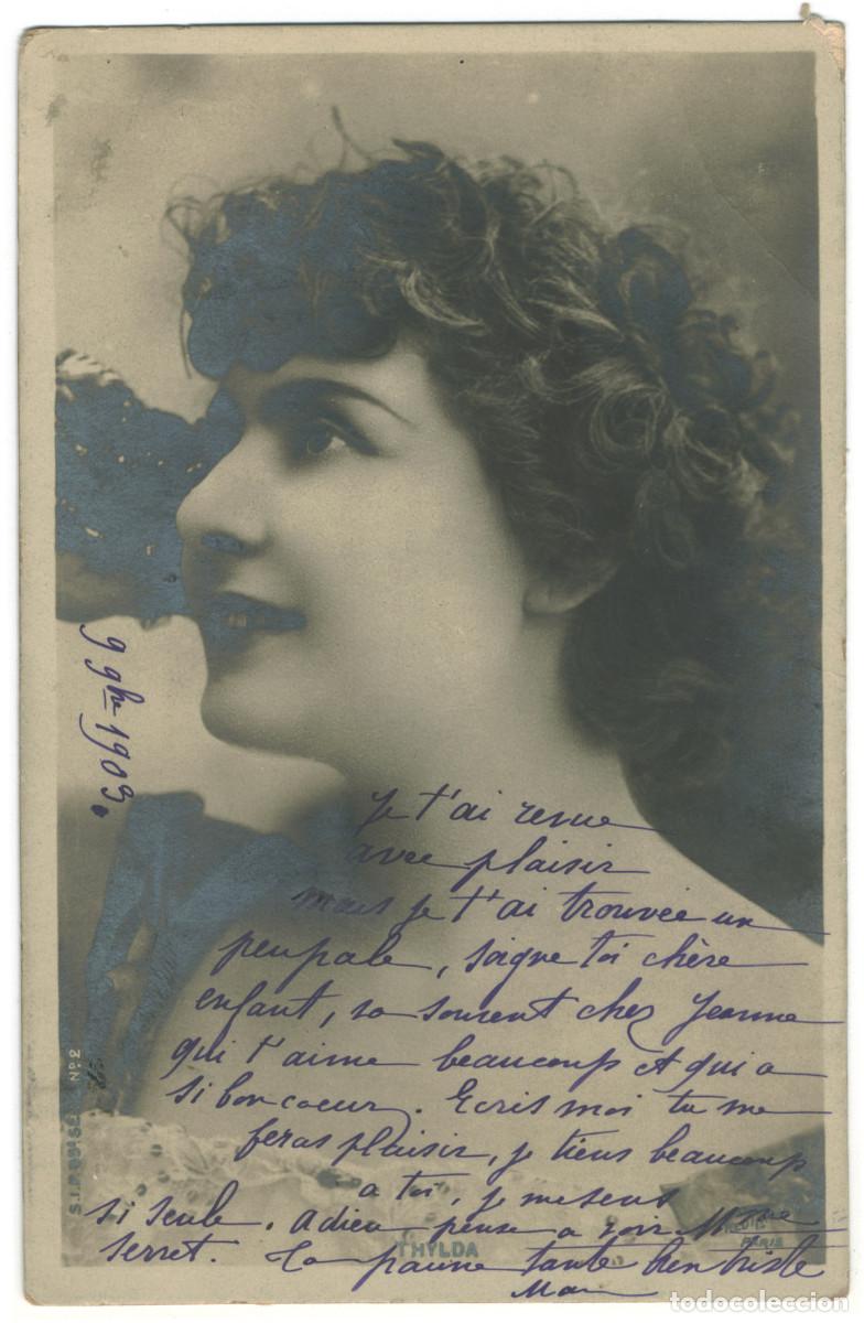 Cine: Actriz Belle &Eacute;poque THYLDA_SIP. 35-2. Photo Reutlinger