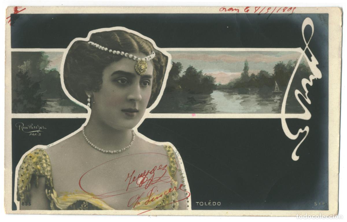 Cine: Actriz Belle &Eacute;poque TOLEDO, de_SIP. 895. Photo Reutlinger