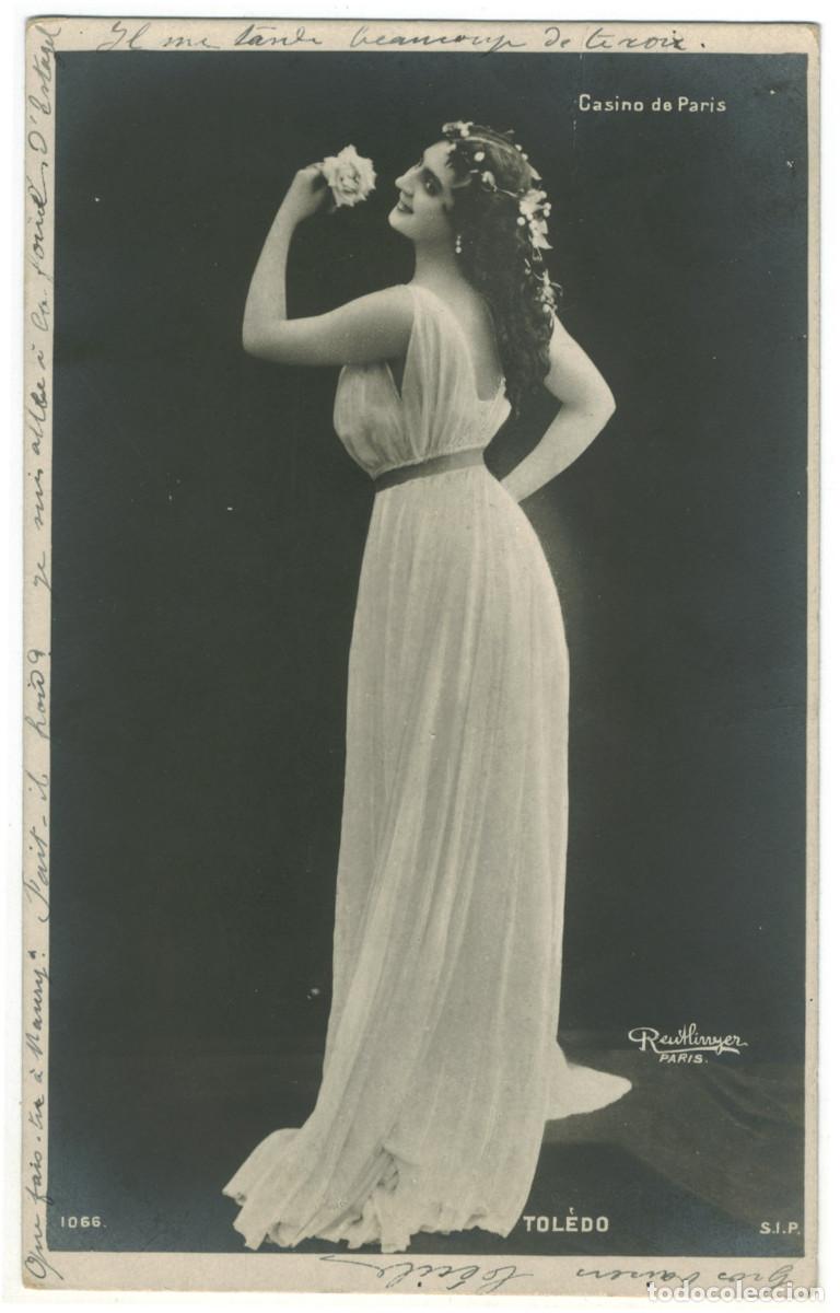 Cine: Actriz Belle &Eacute;poque TOLEDO, de_SIP. 1066. Photo Reutlinger