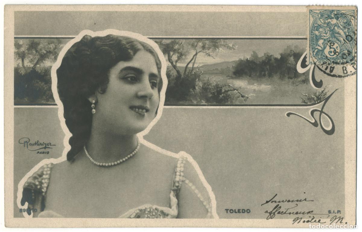 Cine: Actriz Belle &Eacute;poque TOLEDO, de_SIP. 898-10. Photo Reutlinger