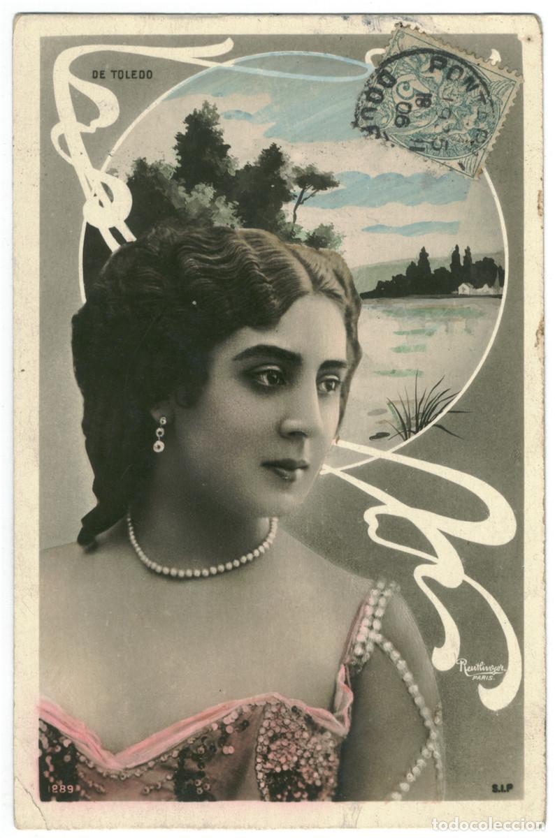 Cine: Actriz Belle &Eacute;poque TOLEDO, de_SIP. 1289. Photo Reutlinger