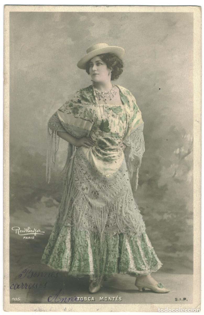 Cine: Actriz TOSCA MONT&Eacute;S, La_SIP. 935. Photo Reutlinger