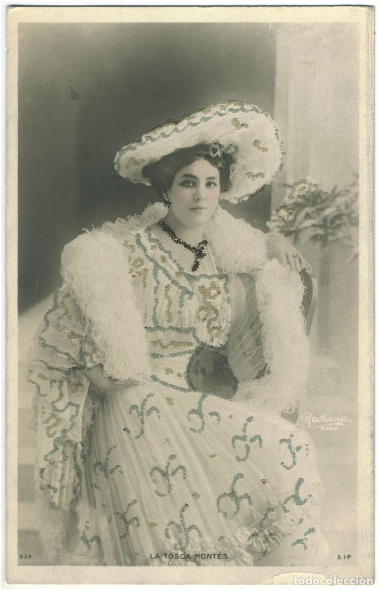 Cine: Actriz TOSCA MONT&Eacute;S, La_SIP. 935. Photo Reutlinger