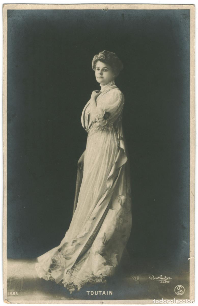 Cine: Actriz Belle &Eacute;poque TOUTAIN, Blanche_SIP. 1584. Photo Reutlinger