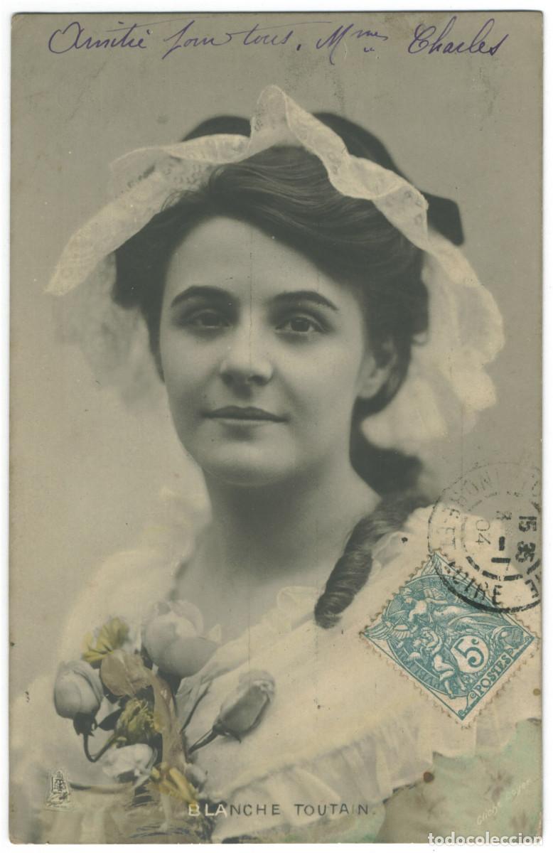 Cine: Actriz Belle &Eacute;poque TOUTAIN, Blanche_Raphael Tuck. 274. Photo Boyer