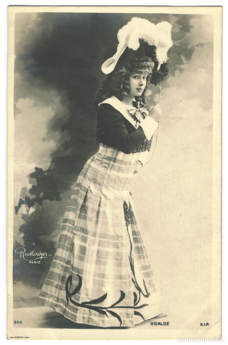 Cine: Actriz Belle &Eacute;poque UGALDE, M._SIP. 856. Photo Reutlinger