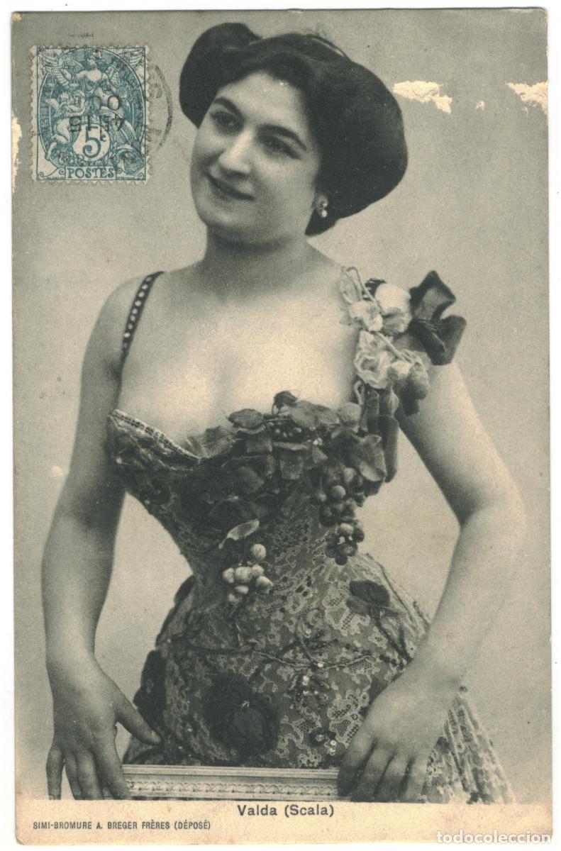Cine: Actriz Belle &Eacute;poque VALDA_A. Breger. Scala - Foto 1