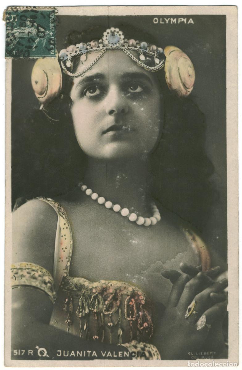 Cine: Cupletista VALENCIA, Juanita_Herradura flechada. 517. Olympia. Photo Bert