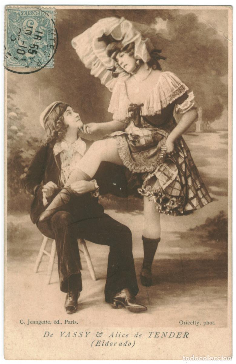 Cine: Actriz Belle &Eacute;poque VASSY, de & TENDER, Alice de_C. Jeangette. Photo Oricelly