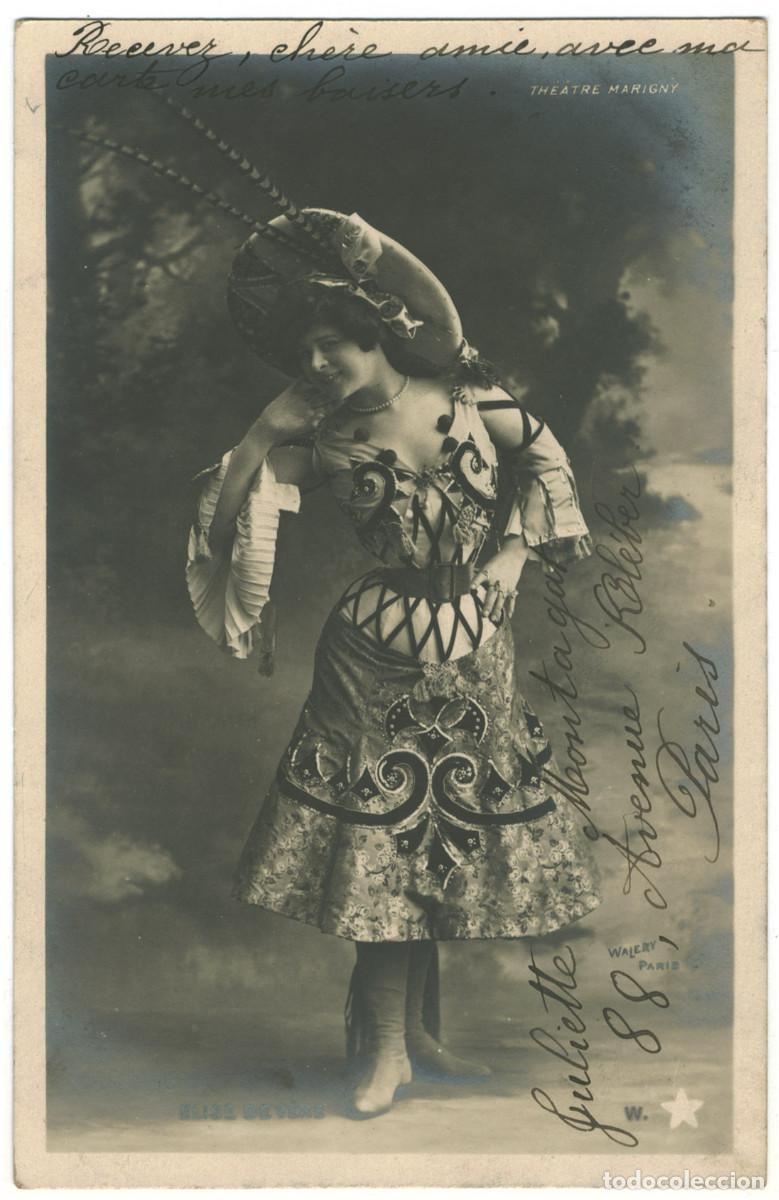 Cine: Actriz Belle &Eacute;poque V&Egrave;RE, Elise de_W &Eacute;toile. Th&eacute;&acirc;tre Marigny. Photo Wal&eacute;ry