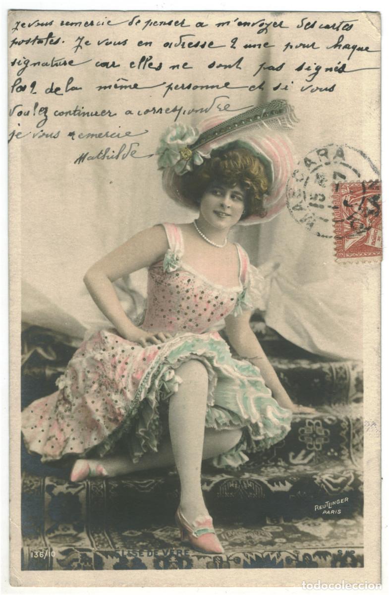 Cine: Actriz Belle &Eacute;poque V&Egrave;RE, Elise de_SIP. 136-10. Photo Reutlinger
