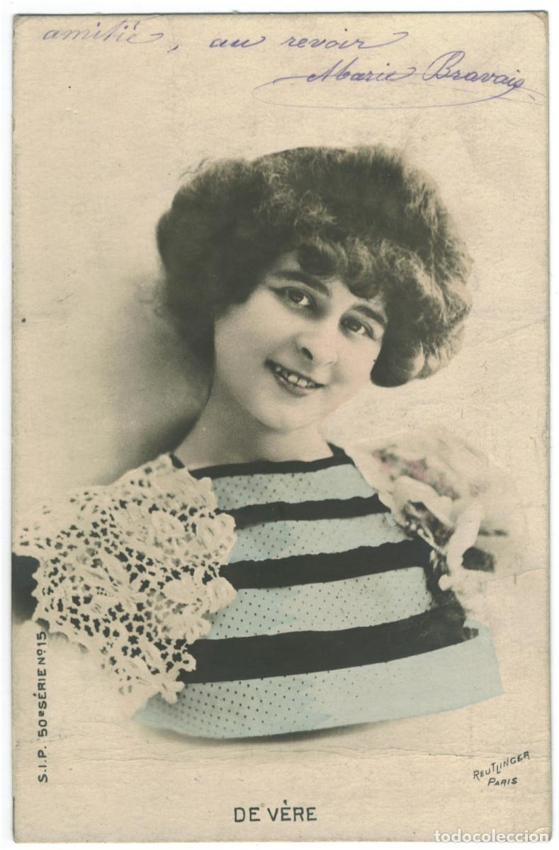 Cine: Actriz Belle &Eacute;poque V&Egrave;RE, Elise de_SIP. 50-15. Photo Reutlinger