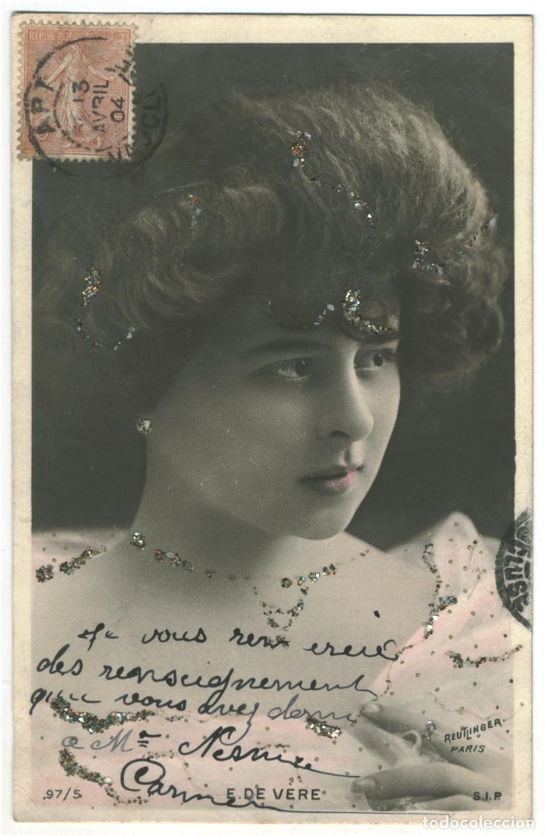 Cine: Actriz Belle &Eacute;poque V&Egrave;RE, Elise de_SIP. 97-5. Photo Reutlinger