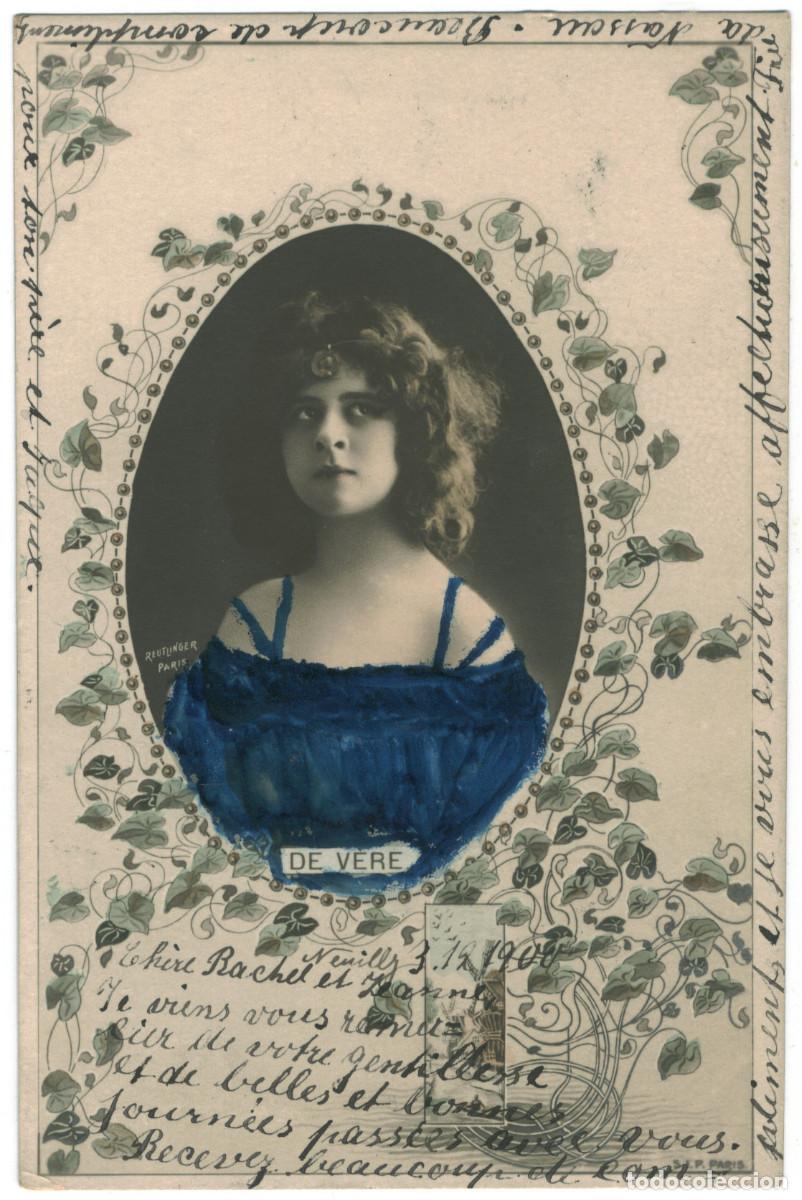 Cine: Actriz Belle &Eacute;poque V&Egrave;RE, Elise de_SIP. Photo Reutlinger