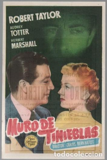 Cine: PROGRAMA DE CINE: MURO DE TINIEBLAS PC-11291