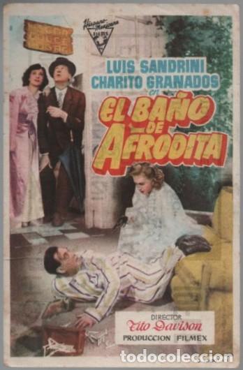 Cine: PROGRAMA DE CINE: EL BA&Ntilde;O DE AFRODITA PC-11293