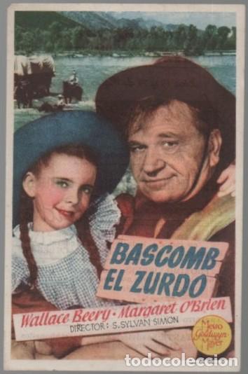 Cine: PROGRAMA DE CINE: BASCOMB EL ZURDO PC-11294