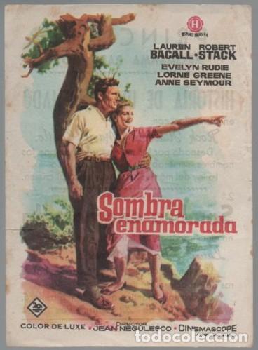 Cine: PROGRAMA DE CINE: SOMBRA ENAMORADA PC-11301
