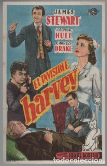 Cine: PROGRAMA DE CINE: EL INVISIBLE HARVEY PC-11305